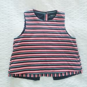 Zara Morocco | Colourful Cropped Sleeveless Top